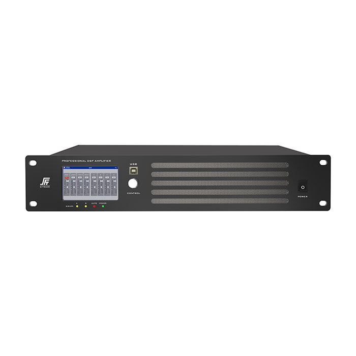 Amplifier Cumhachta Líonra 4 CH 600W Dante DSP